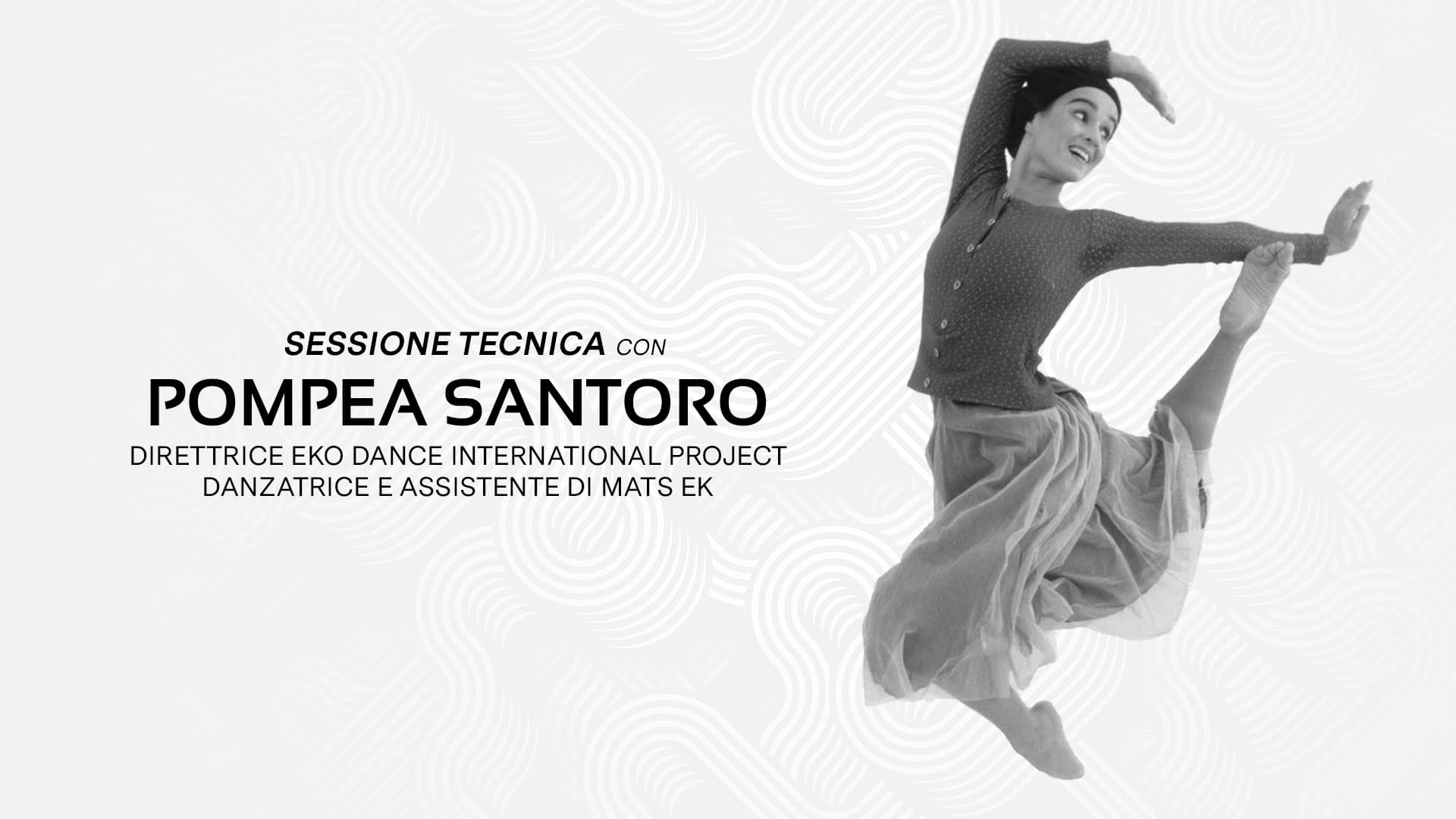 CANALE DANZA: sessione tecnica con Pompea Santoro