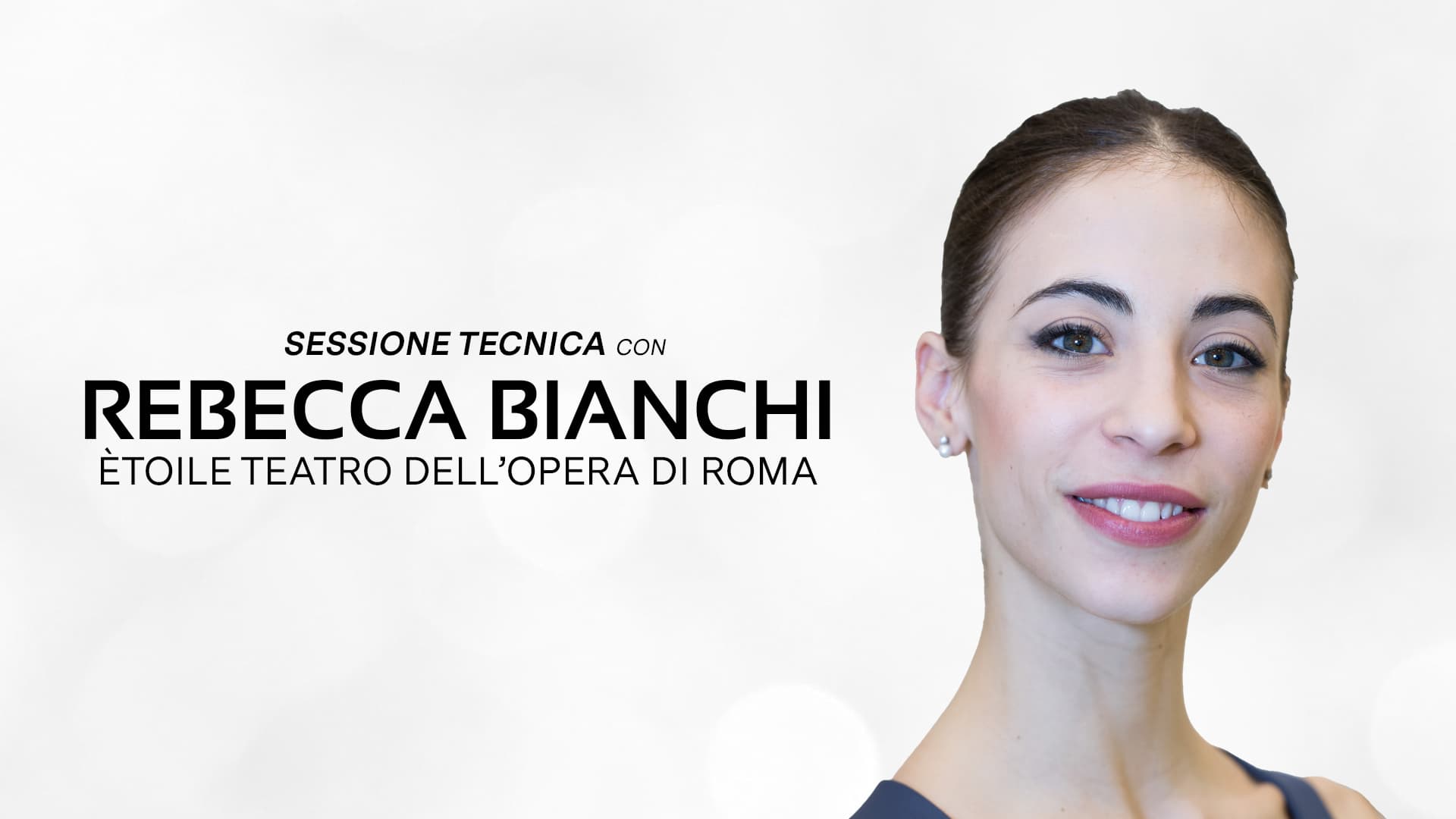 CANALE DANZA: Sessione tecnica con Rebecca Bianchi