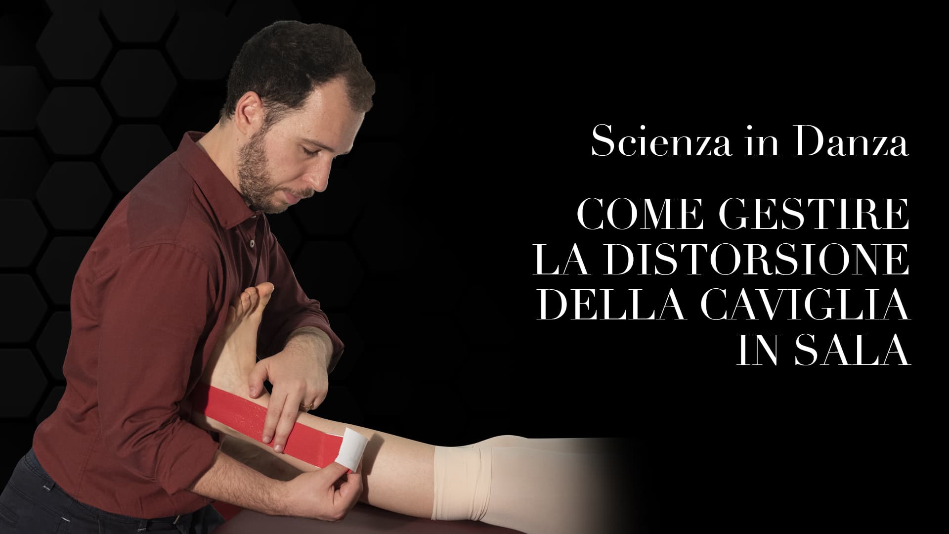 Danza: come gestire la distorsione della caviglia in sala