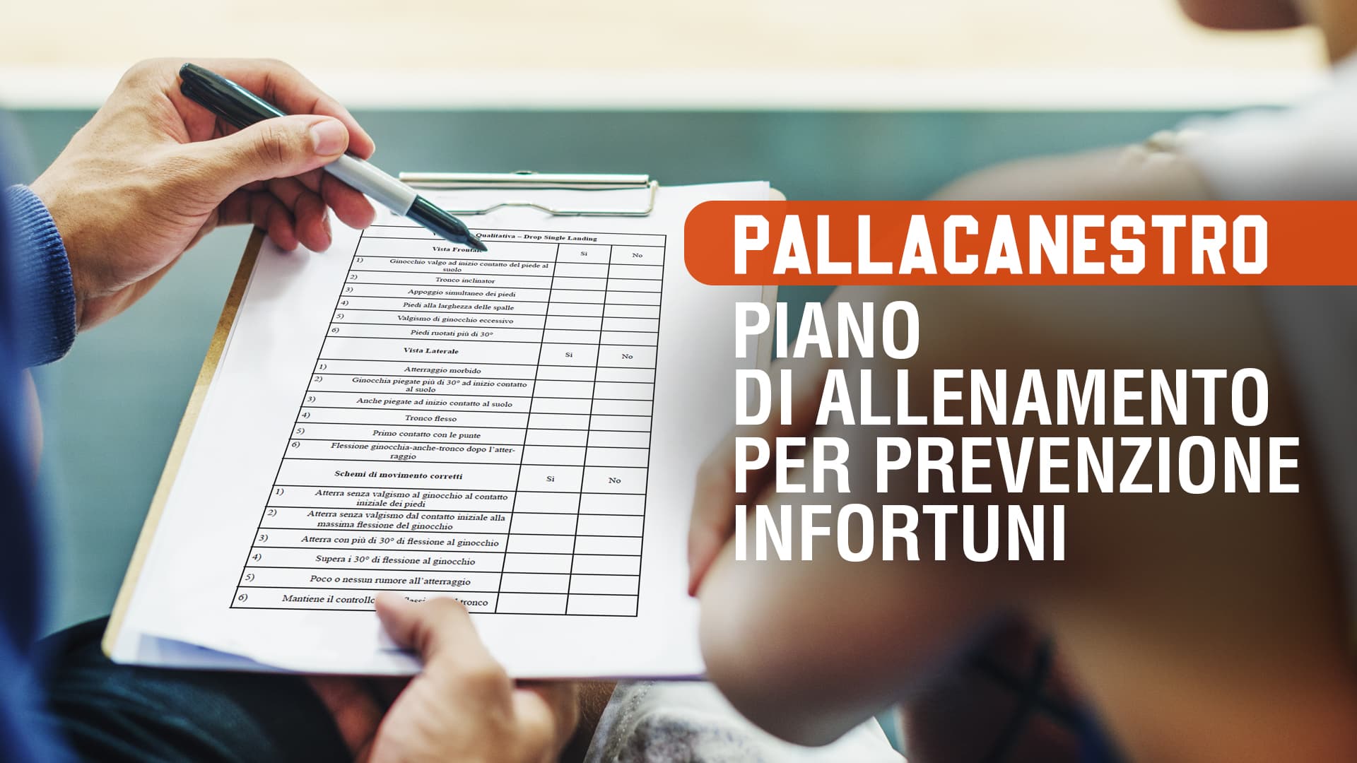 Piano di allenamento per la prevenzione degli infortuni nella pallacan