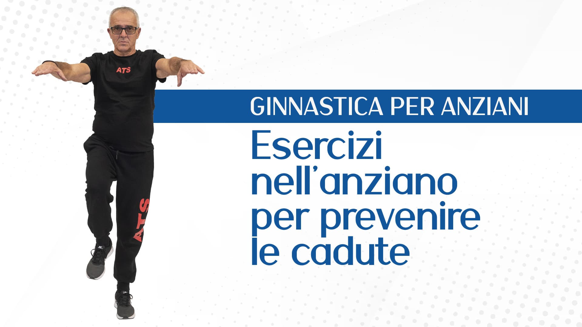 Esercizi nell'anziano per prevenire le cadute