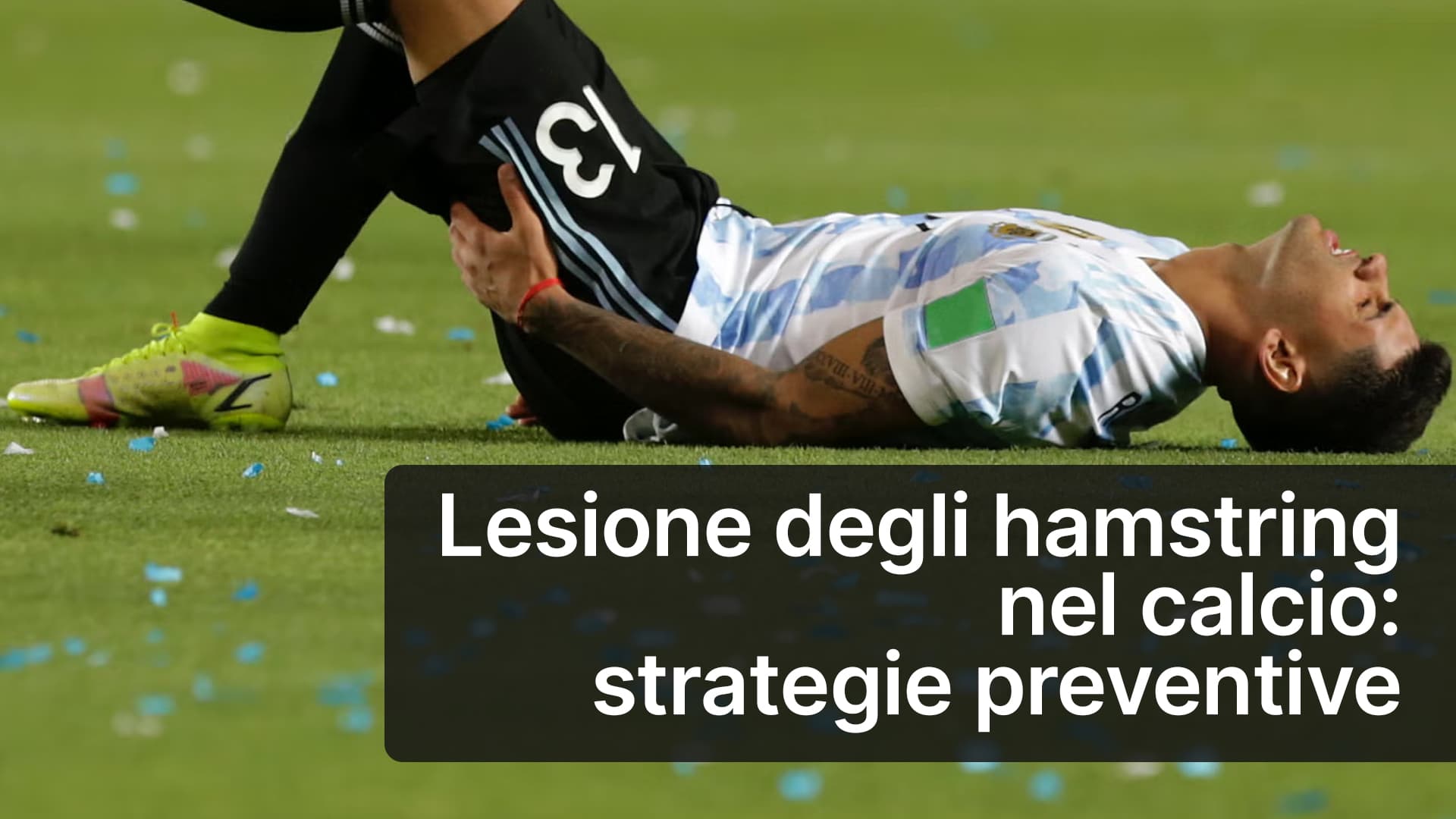 Lesione muscoli hamstring nel calcio: strategie preventive