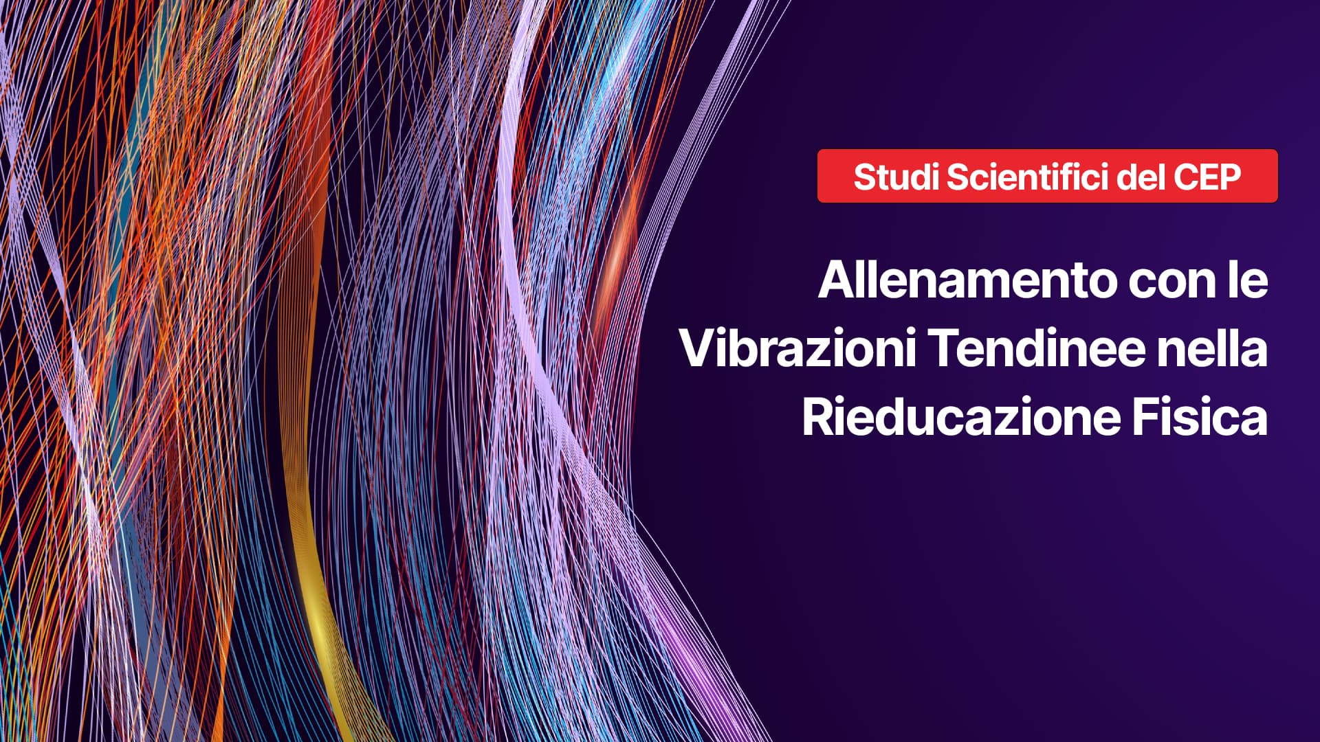 Allenamento con le Vibrazioni Tendinee nella Rieducazione Fisica