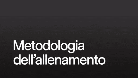 Metodologia dell'allenamento