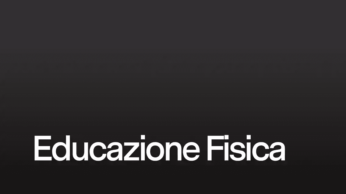Educazione Fisica