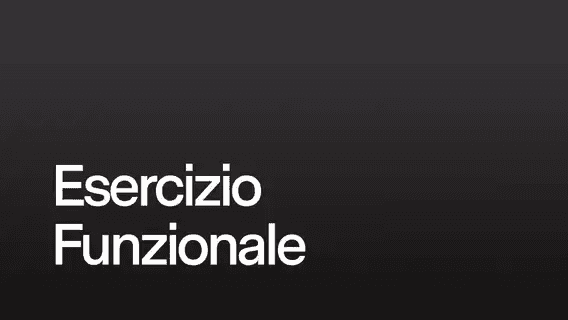 Esercizio Funzionale