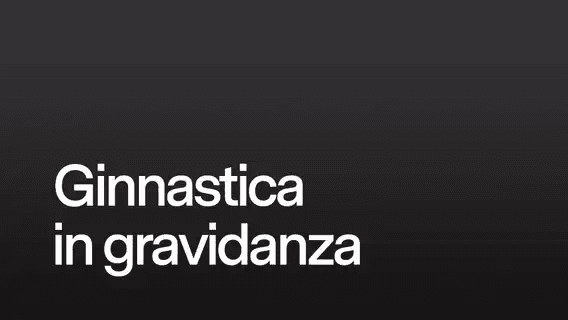 Ginnastica in Gravidanza