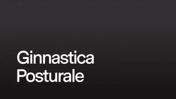 Ginnastica Posturale